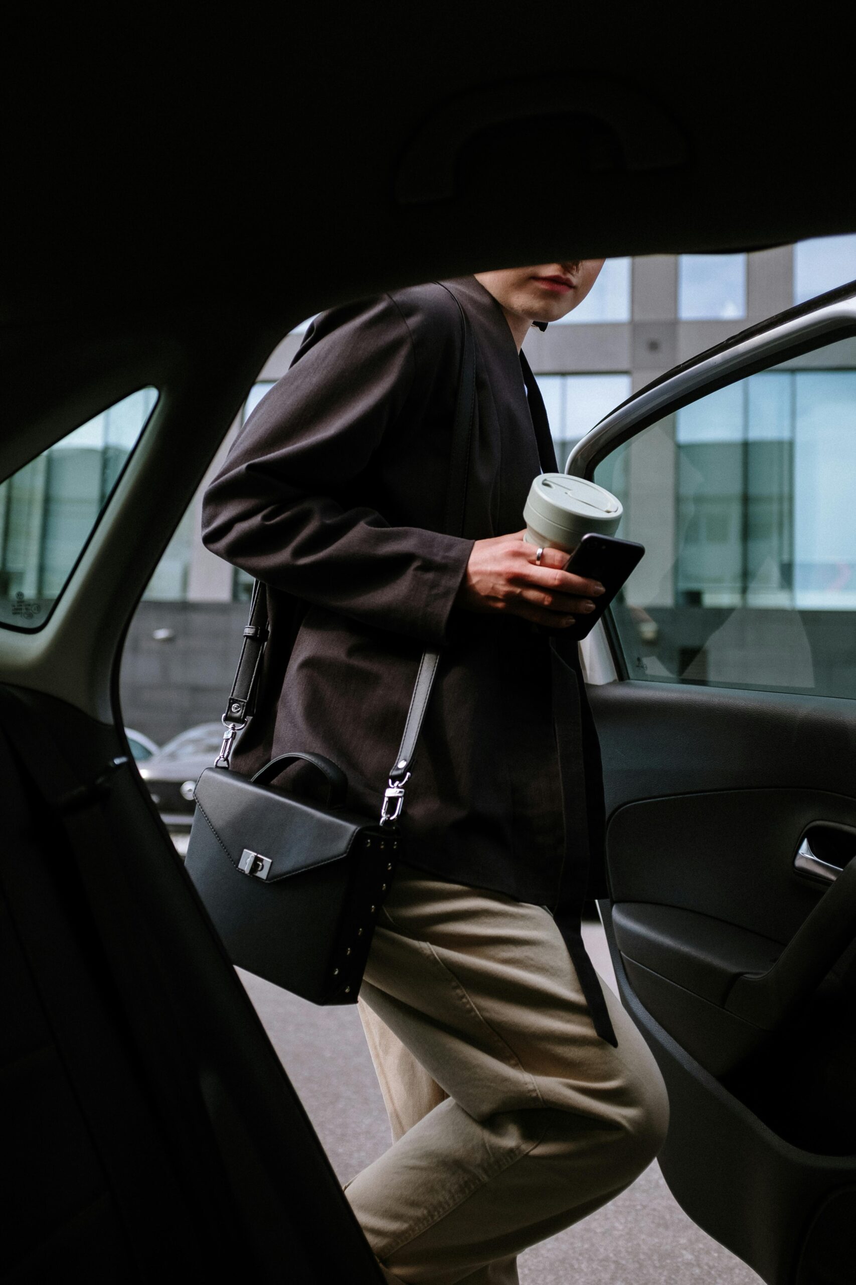 pexels-cottonbro-4606397 passenger getting inside a taxi
